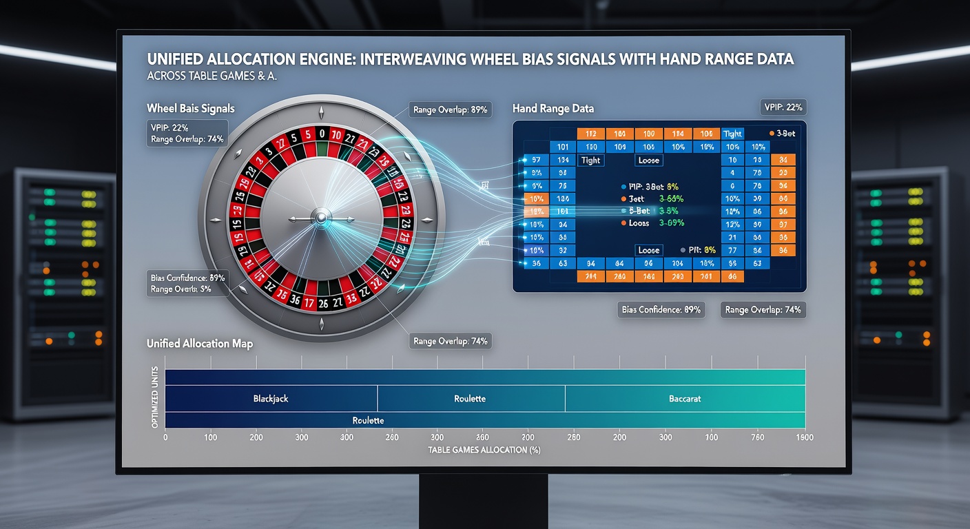 Network graph displaying connections between wheel sector probabilities, poker range equities, and sports market odds