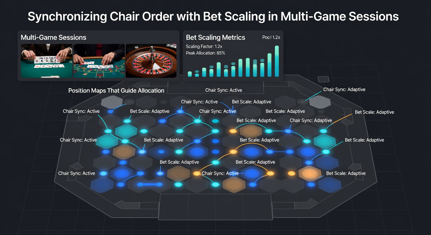 Position map overlay illustrating bet allocation adjustments between tables and betting markets